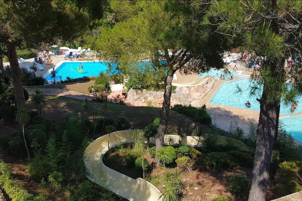 Dans Un Cadre D'Exception, Vue Mer Panoramique A Agay Cote D'Azur, Village Vacances Cap Esterel, T2 Avec Jardin, Golf, Climatisation, Wifi, 5 Piscines Saint-Raphaël Exteriör bild