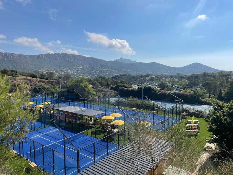 Dans Un Cadre D'Exception, Vue Mer Panoramique A Agay Cote D'Azur, Village Vacances Cap Esterel, T2 Avec Jardin, Golf, Climatisation, Wifi, 5 Piscines Saint-Raphaël Exteriör bild