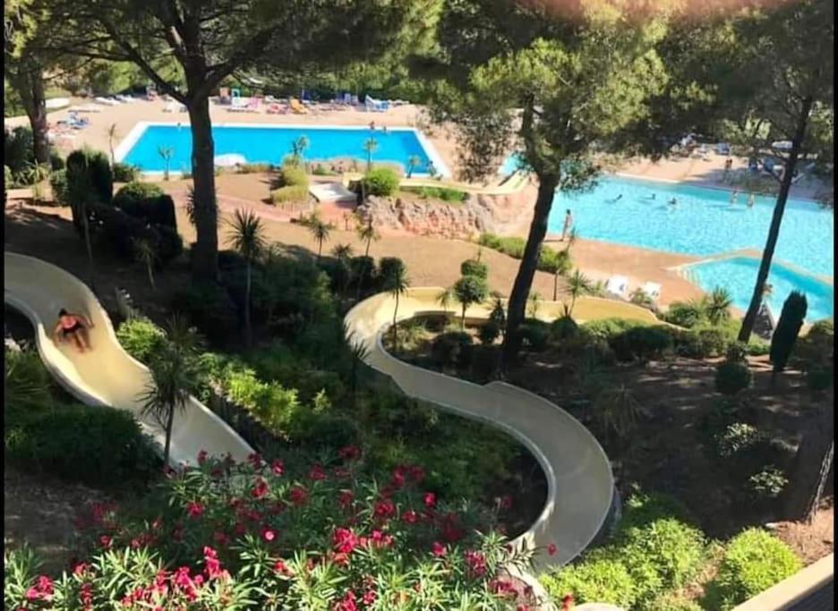 Dans Un Cadre D'Exception, Vue Mer Panoramique A Agay Cote D'Azur, Village Vacances Cap Esterel, T2 Avec Jardin, Golf, Climatisation, Wifi, 5 Piscines Saint-Raphaël Exteriör bild