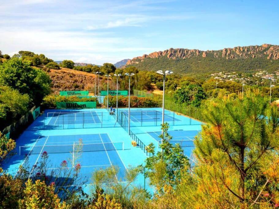 Dans Un Cadre D'Exception, Vue Mer Panoramique A Agay Cote D'Azur, Village Vacances Cap Esterel, T2 Avec Jardin, Golf, Climatisation, Wifi, 5 Piscines Saint-Raphaël Exteriör bild