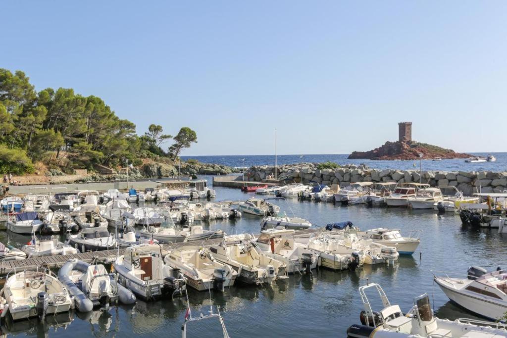 Dans Un Cadre D'Exception, Vue Mer Panoramique A Agay Cote D'Azur, Village Vacances Cap Esterel, T2 Avec Jardin, Golf, Climatisation, Wifi, 5 Piscines Saint-Raphaël Exteriör bild