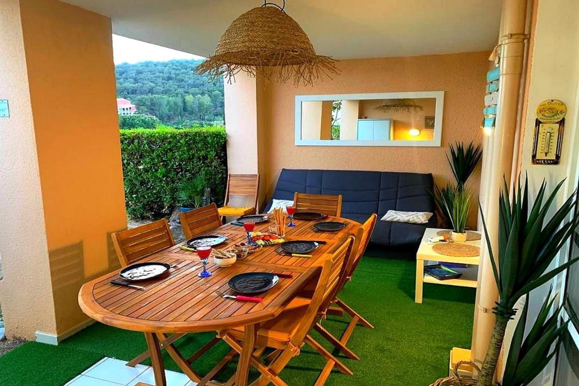 Dans Un Cadre D'Exception, Vue Mer Panoramique A Agay Cote D'Azur, Village Vacances Cap Esterel, T2 Avec Jardin, Golf, Climatisation, Wifi, 5 Piscines Saint-Raphaël Exteriör bild